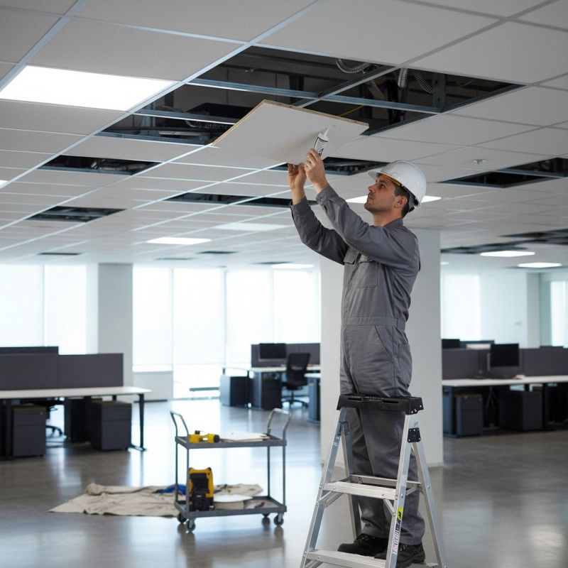 Drop Ceiling Grid Repair
