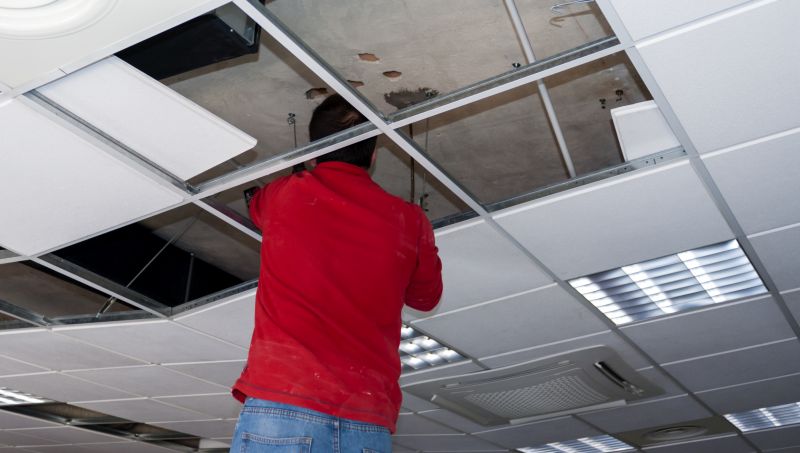 Drop Ceiling Grid Repair